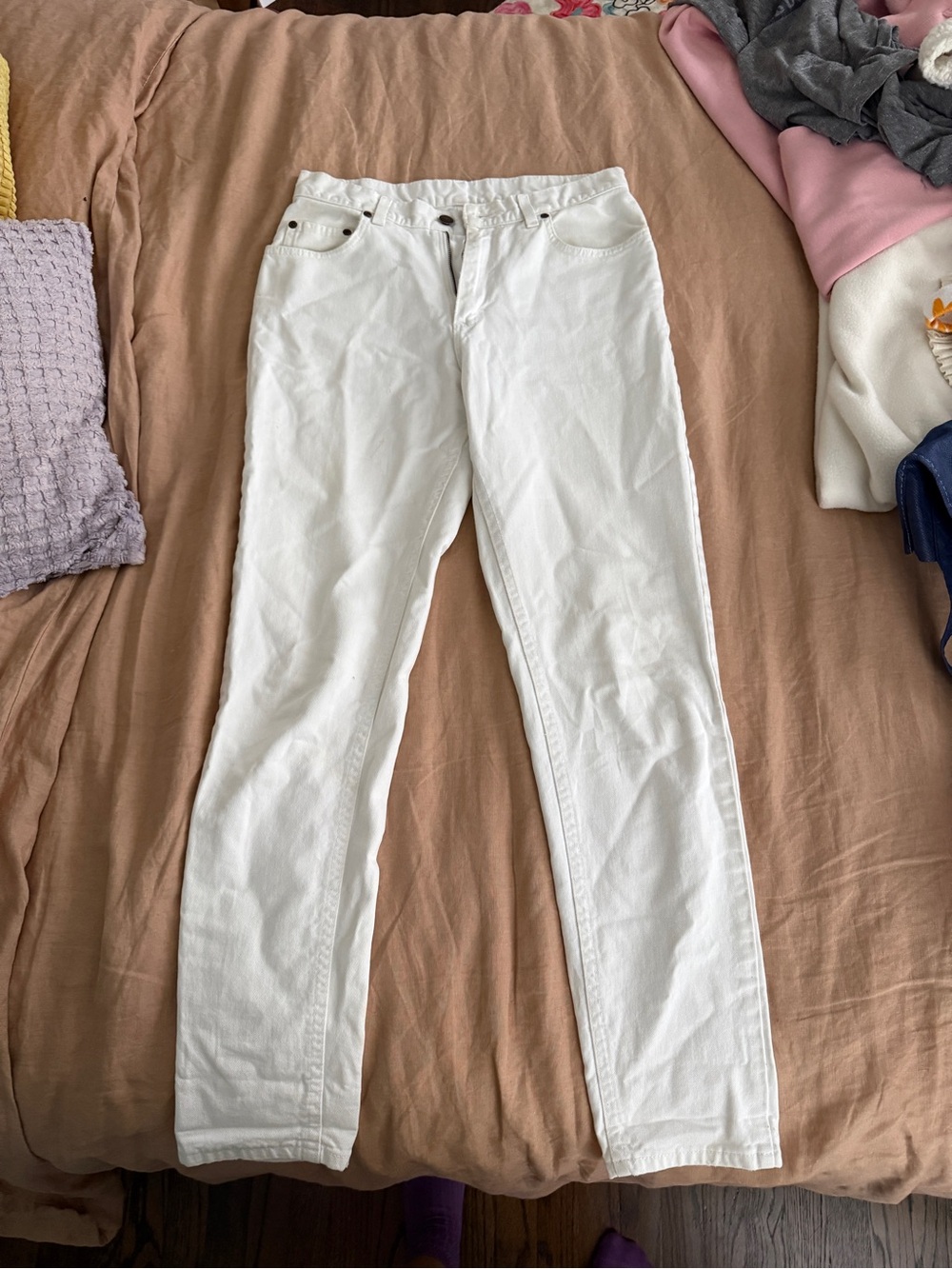 LEE White Women's Straight-Leg Jeans